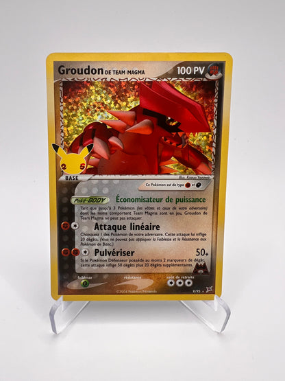Groudon de Team Magma 9/95 Célébrations Pikadi Collect