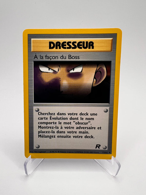 A la façon du Boss 73/82