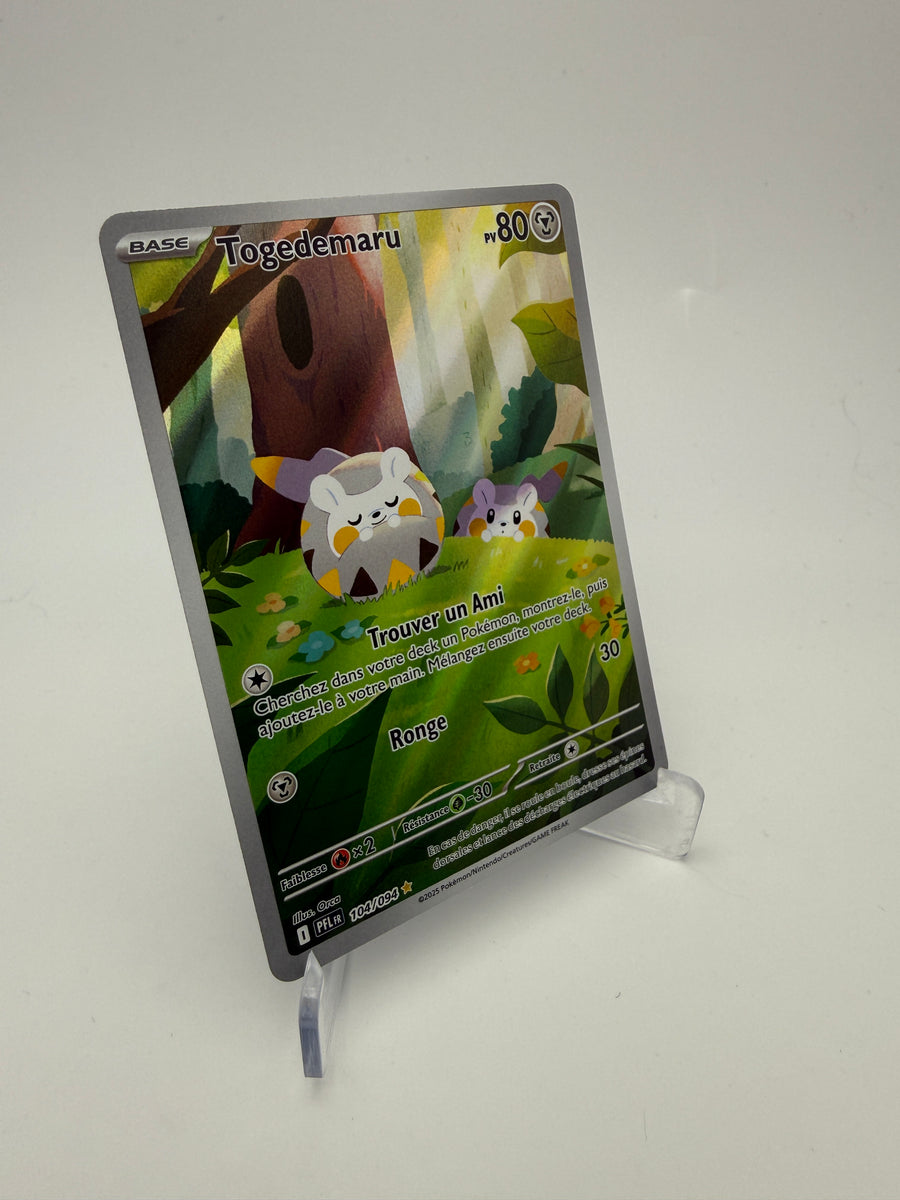 Togedemaru 104/094 – AR – Flammes Fantasmagoriques – NM – Carte Pokémon