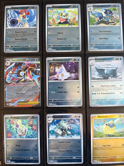Set complet Chaos Ascendant Reverse FR - Bloc Méga-Évolution Pokémon