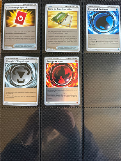 Set complet Chaos Ascendant Reverse FR - Bloc Méga-Évolution Pokémon
