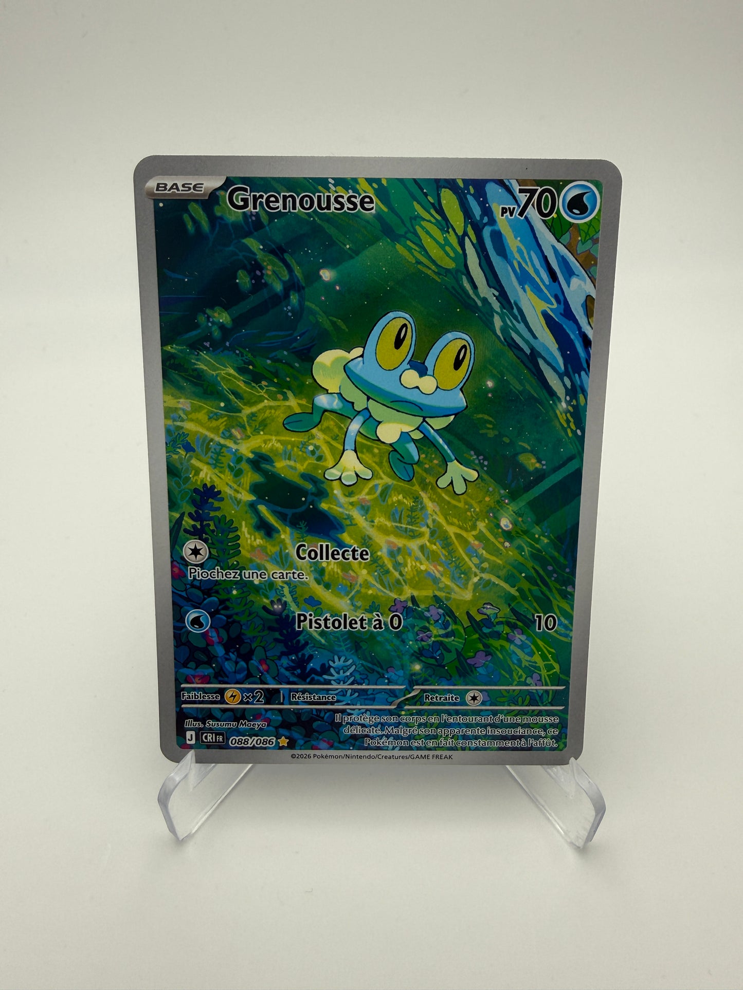 Grenousse 088/086 – Chaos Ascendant – FR – Illustration Rare