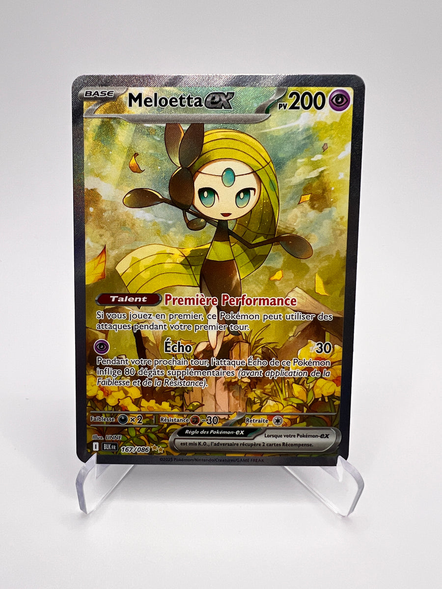 Meloetta ex 167/086 - Foudre Noire
