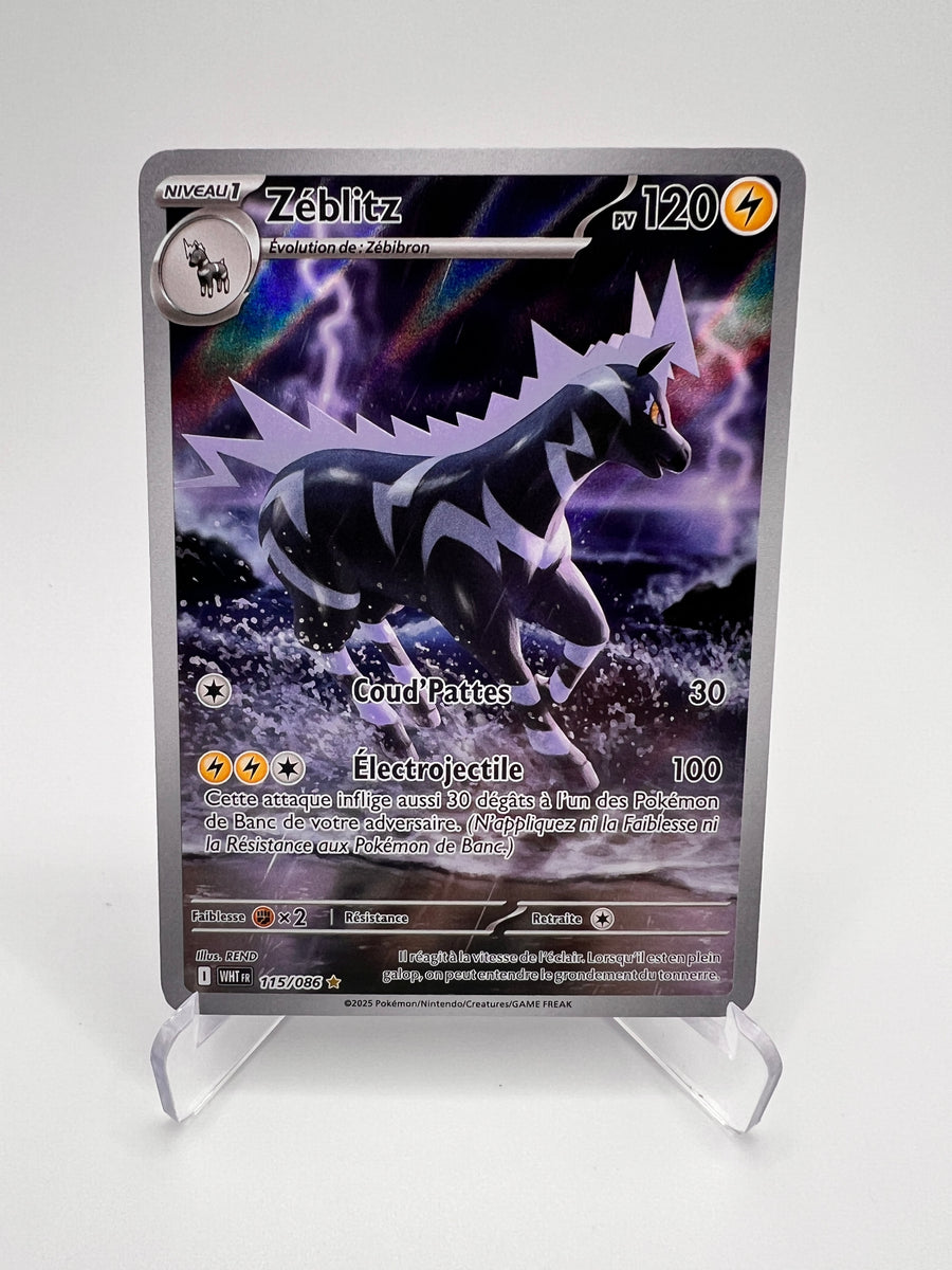 Zéblitz 115/086 – Flamme Blanche – JP | Pikadi-Collect