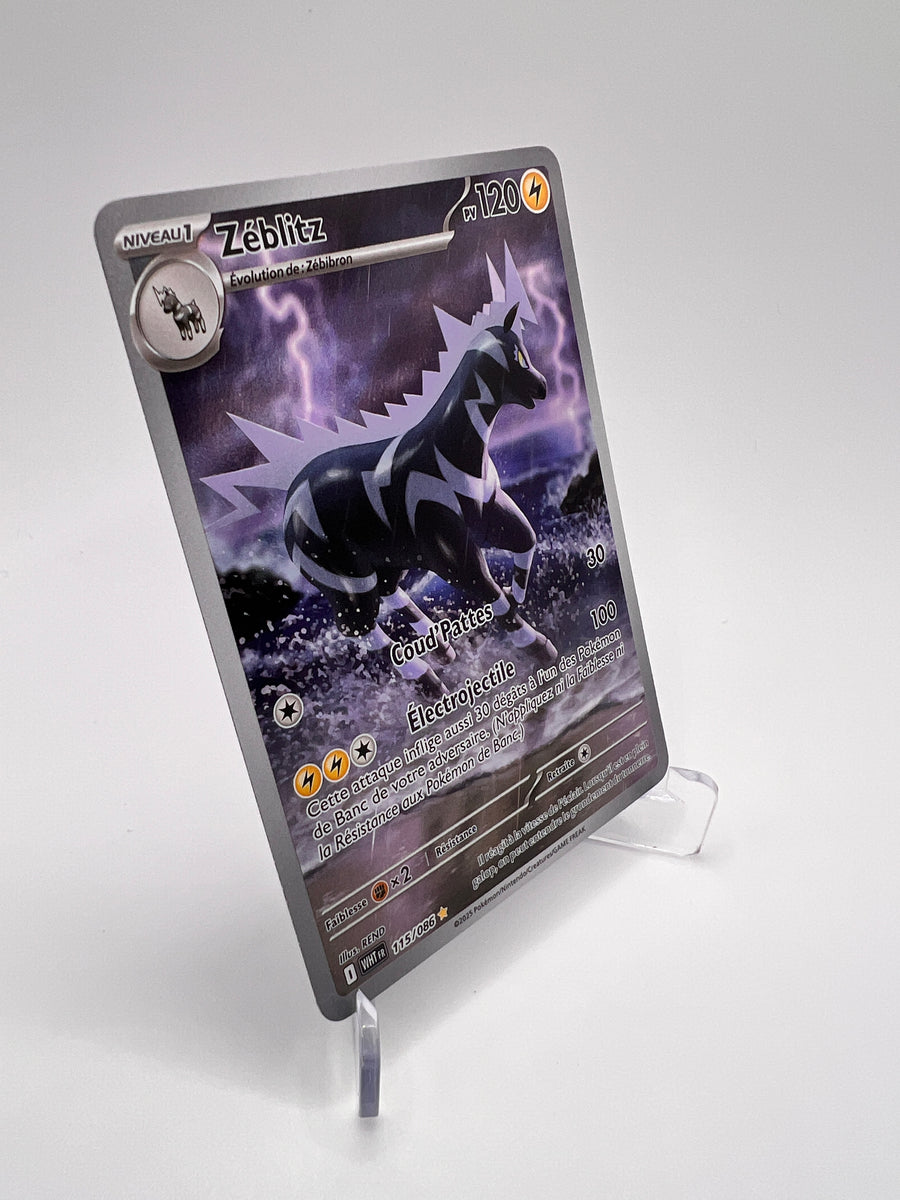 Zéblitz 115/086 – Flamme Blanche – JP | Pikadi-Collect