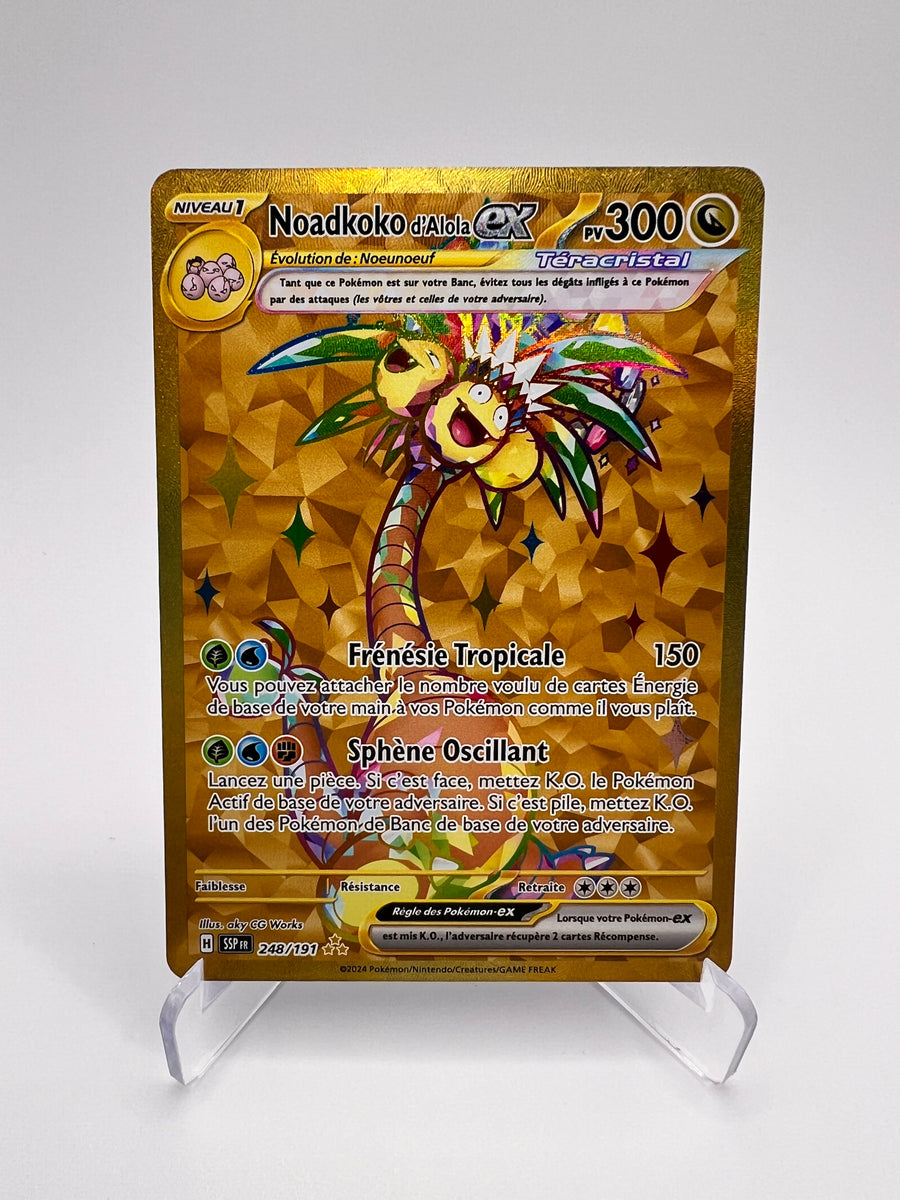 Noadkoko d'Alola Ex 248/191 – Etincelles Deferlantes | Pikadi-Collect