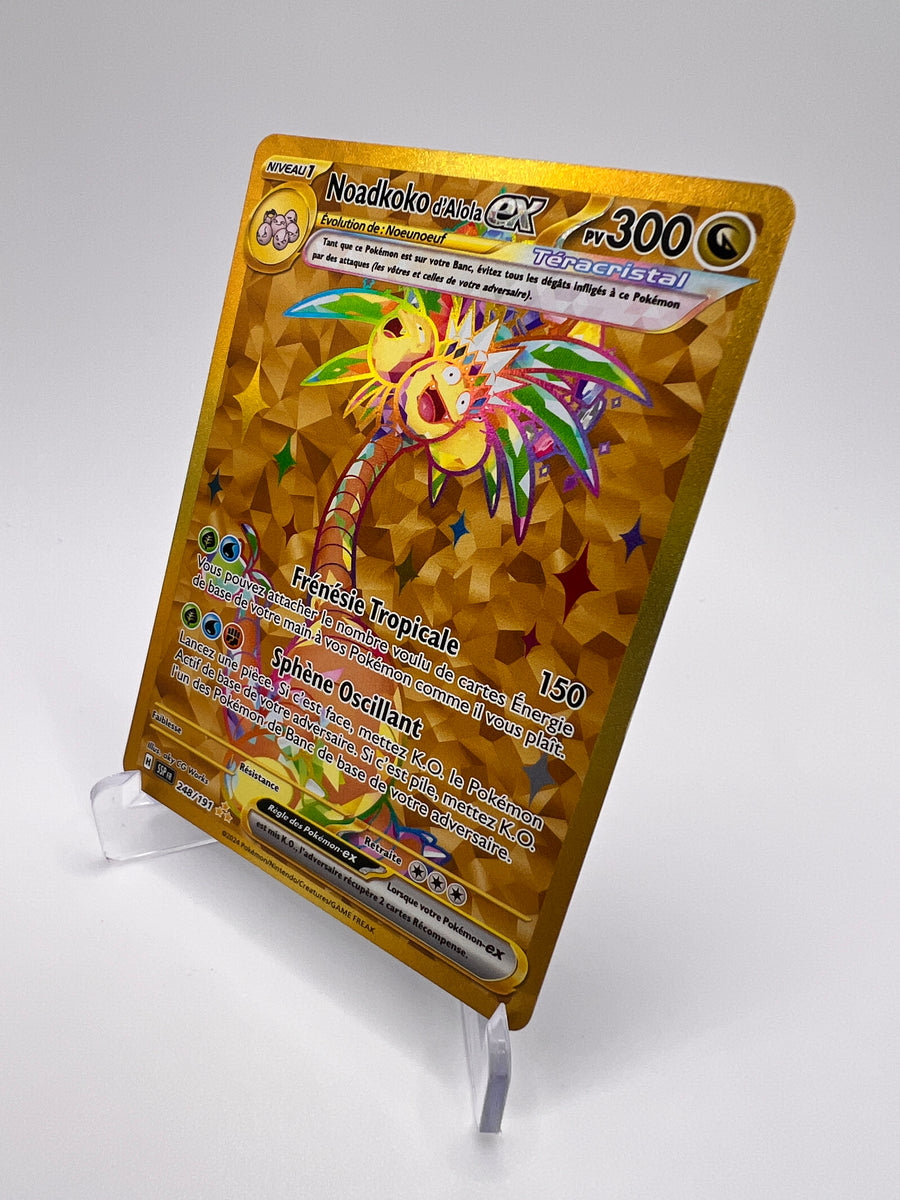 Noadkoko d'Alola Ex 248/191 – Etincelles Deferlantes | Pikadi-Collect
