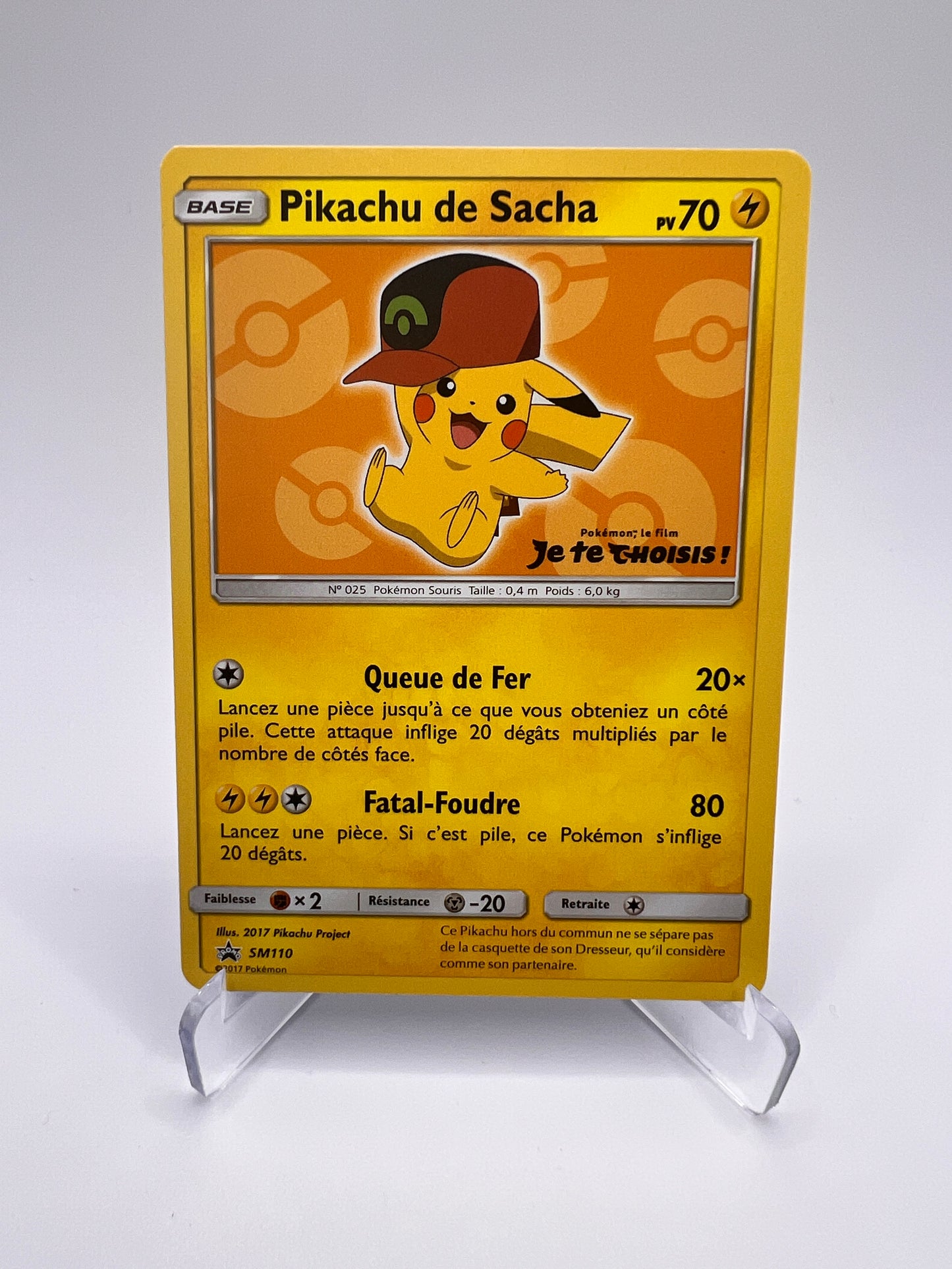 Pikachu de Sacha – Set Complet SM108 à SM114 (Édition Collector Pikadi – SM108 Scellée)