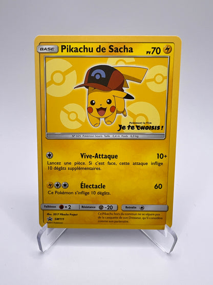 Pikachu de Sacha – Set Complet SM108 à SM114 (Édition Collector Pikadi – SM108 Scellée)