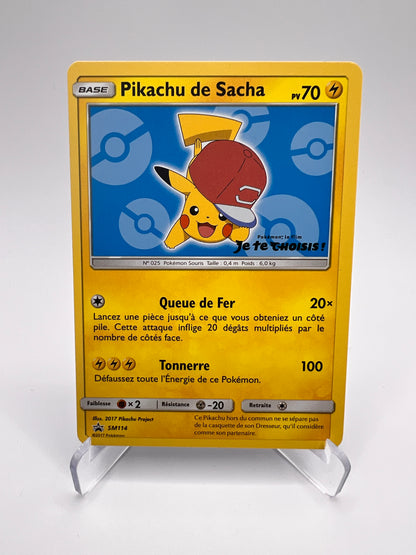 Pikachu de Sacha – Set Complet SM108 à SM114 (Édition Collector Pikadi – SM108 Scellée)