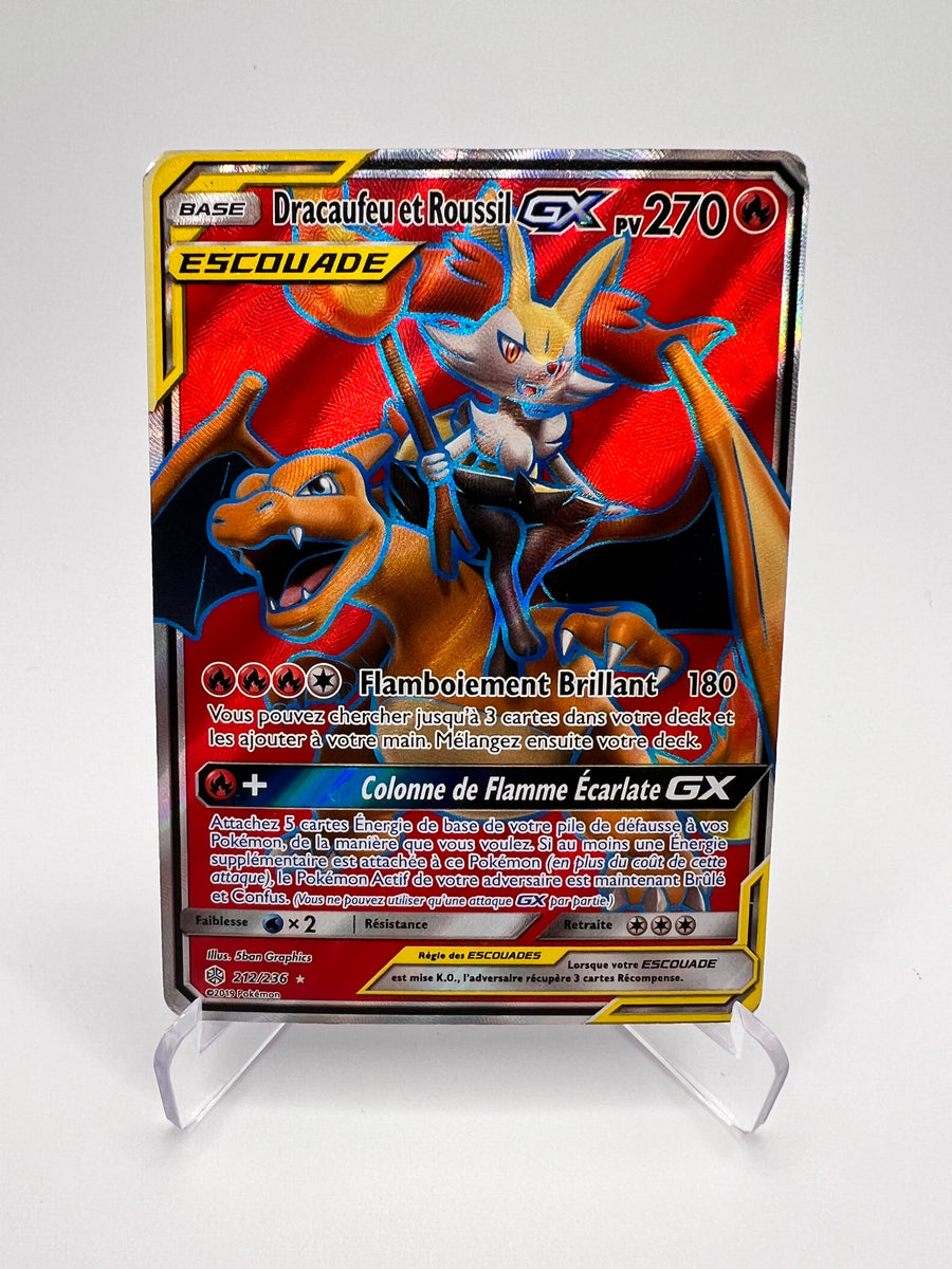 Dracaufeu et Roussil GX 212/236 | Pikadi-Collect