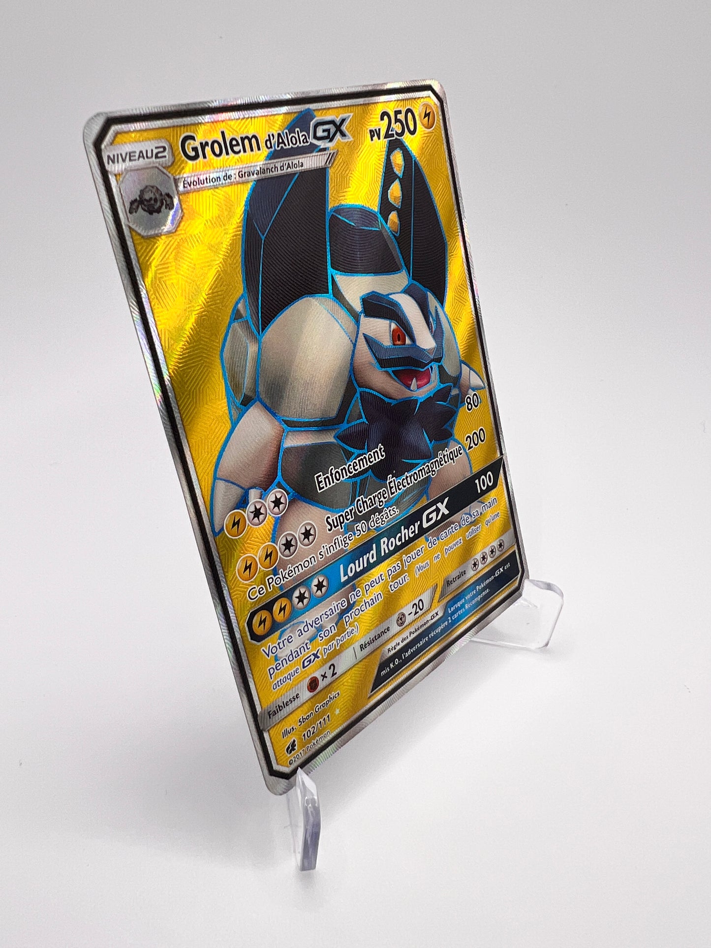 Grolem d'Alola GX 102/111