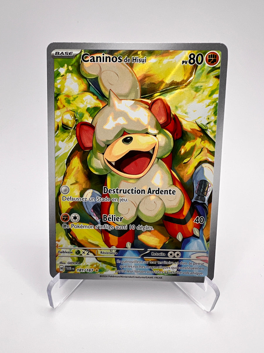 Caninos de Hisui 181/167 – Mascarade Crepusculaire | Pikadi-Collect
