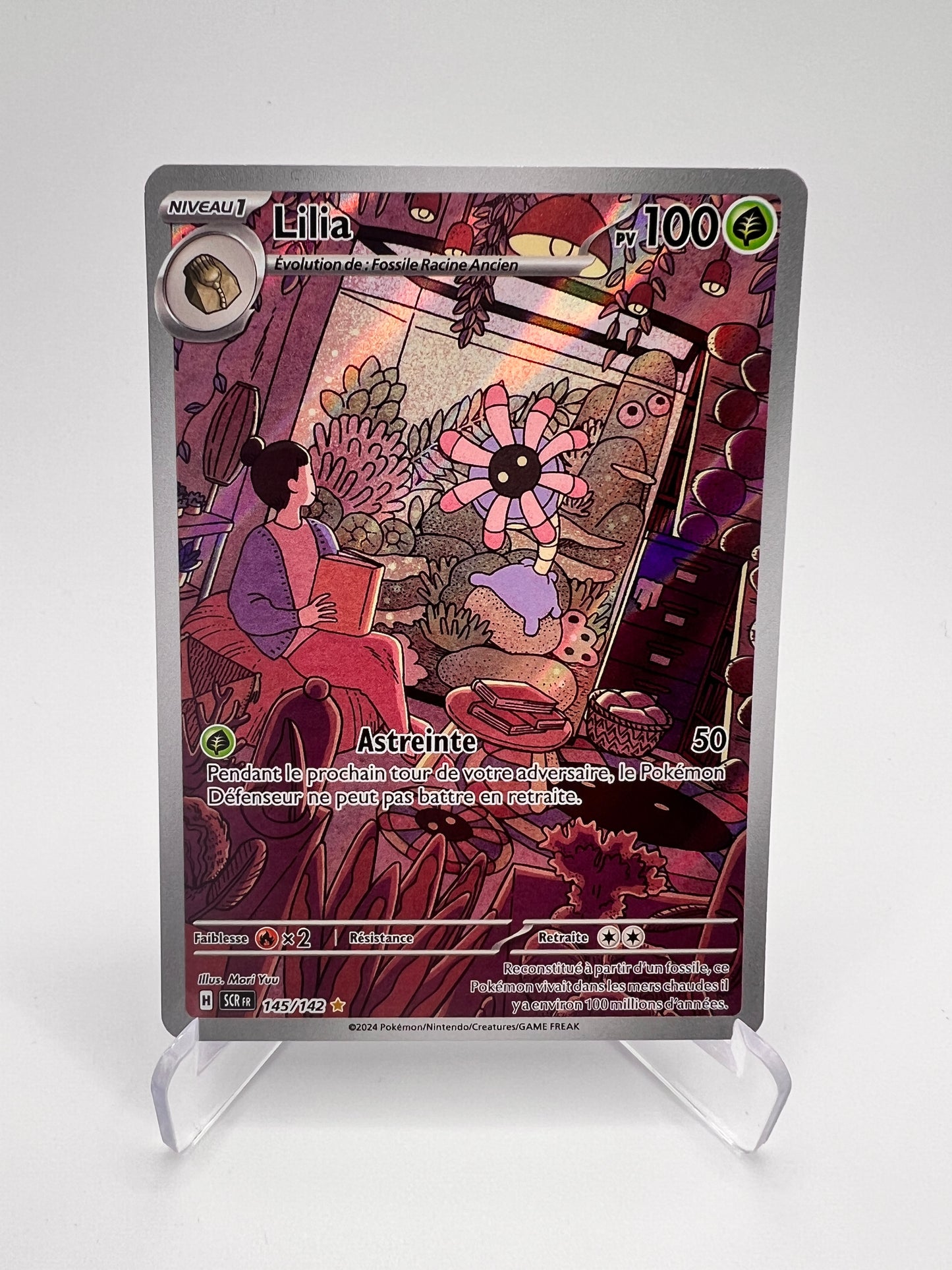 Lilia 145/142 - Couronne Stellaire – Carte Pokémon Illustration Rare