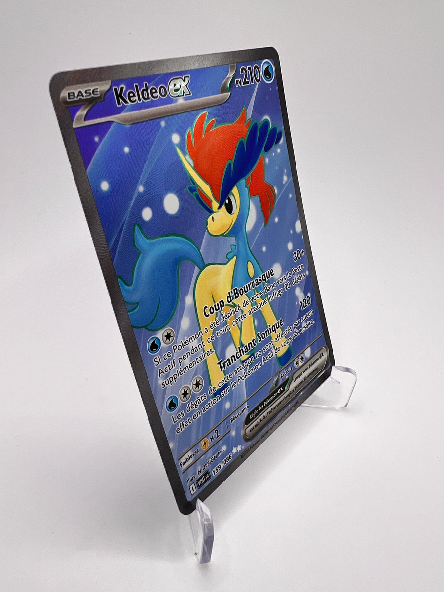 Keldeo ex Foudre Noire 159/086 - Étincelles Déferlantes