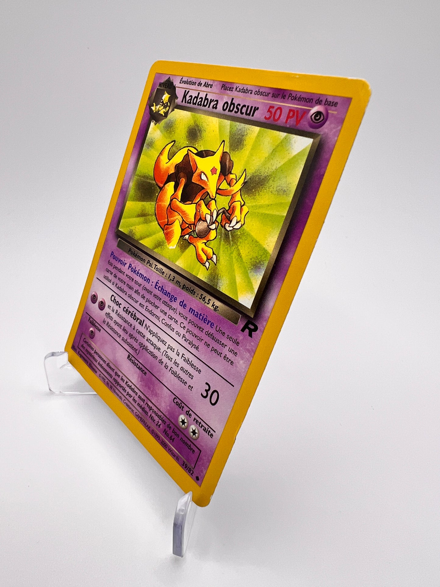 Kadabra Obscur 39/82 - Team Rocket