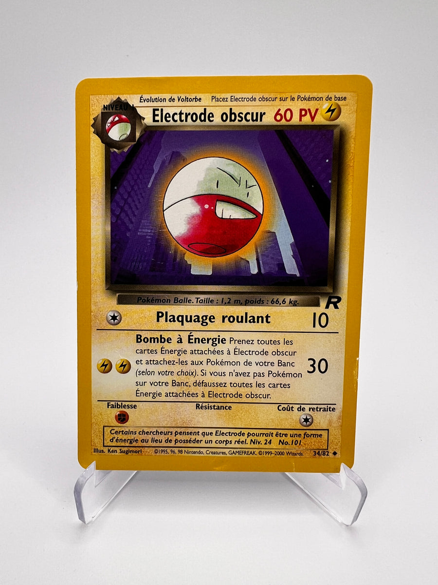 Electrode Obscur 34/82 - Team Rocket