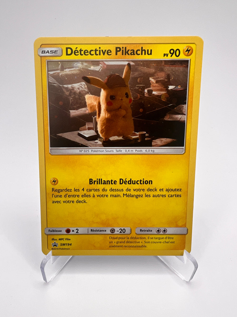 Détective Pikachu SM194 Soleil Lune | Pikadi-Collect