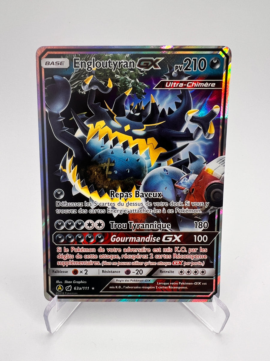 Engloutyran GX 63a/111 – Carte Pokémon Double Rare