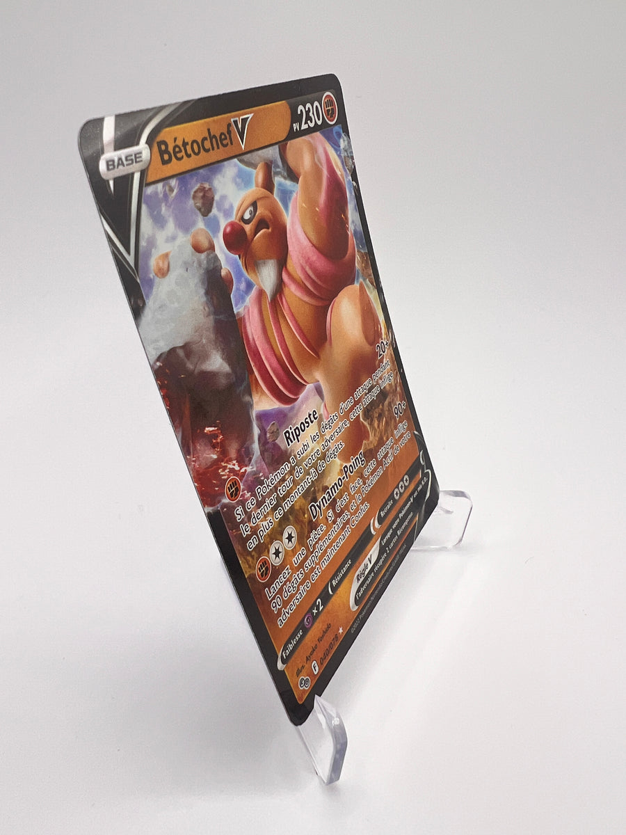 Bétochef V 040/078 - Pokemon Go – Pokemon Go – Carte Pokémon Holo Rare V