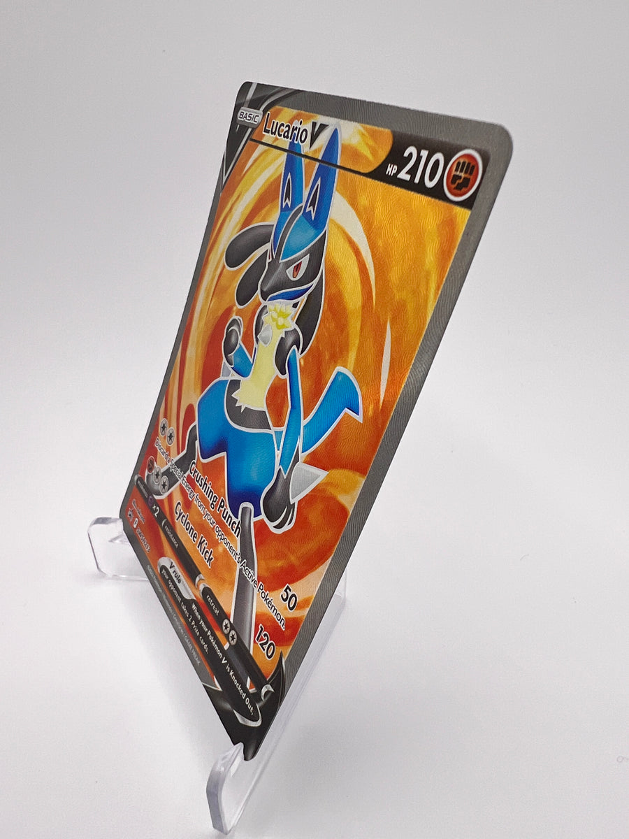 Lucario V Eng SWSH213 - Black Star