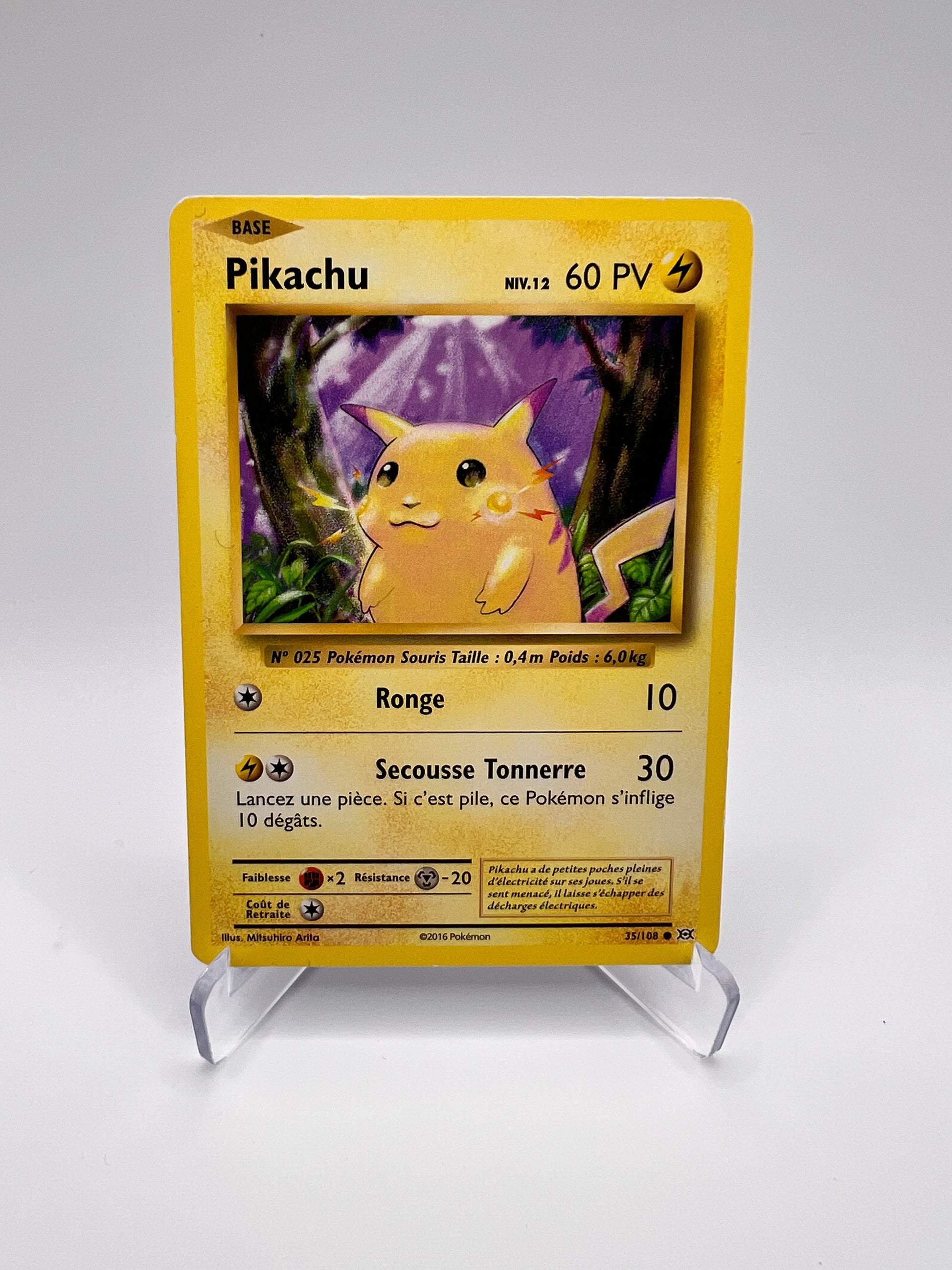 pikachu pokemon card 35 108 Pikachu 35/108 - Mega Evolutions – Mega Evolutions – Carte Pokémon Unknown – Mega evolution – FR