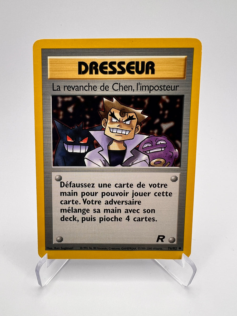 La Revanche de Chen L'Imposteur 76/82 - Team Rocket