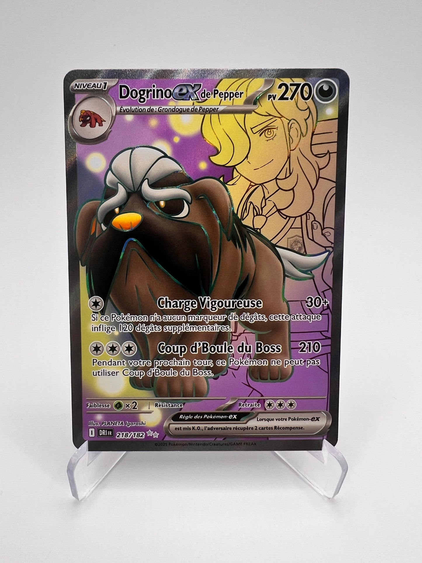 Dogrino Ex de Pepper 218/182