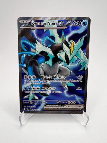Kyurem Noir 218/191 - Étincelles Déferlantes – Etincelles Deferlantes – Carte Pokémon Ultra Rare