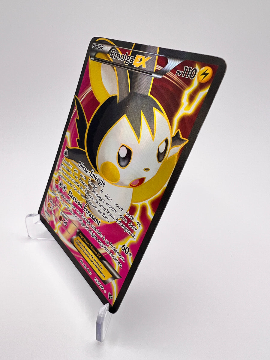 Emolga ex 143/146 – Carte Pokémon Ultra Rare