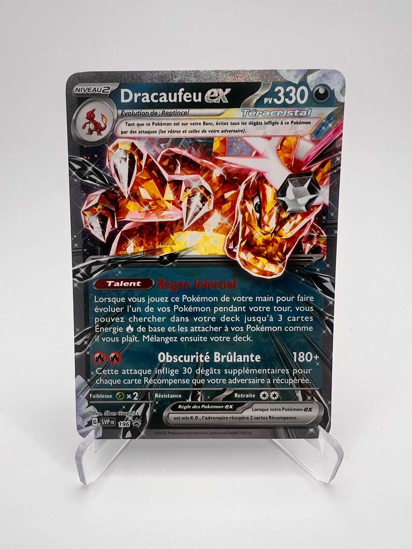 Dracaufeu Ex 196