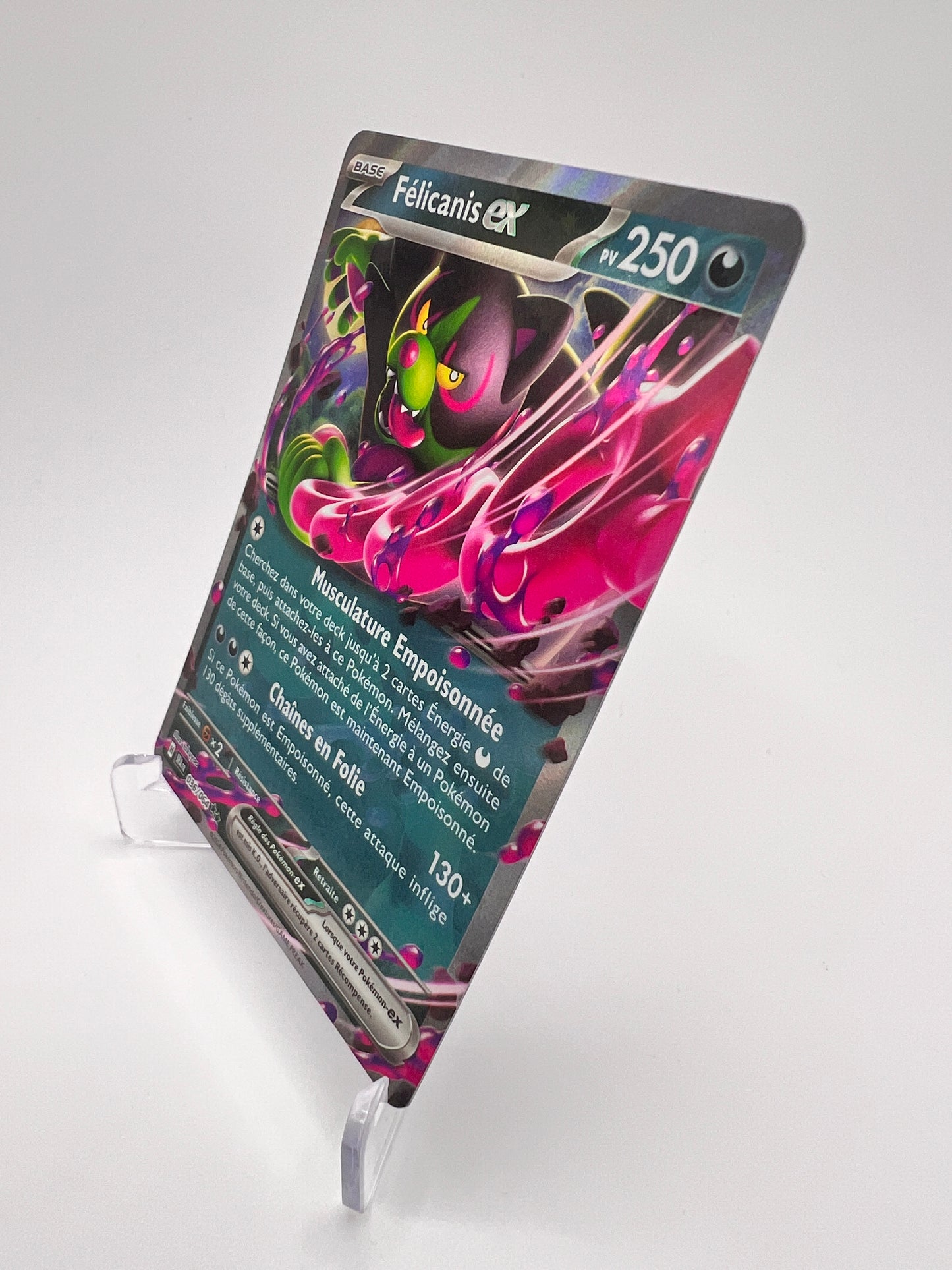 Félicanis ex 036/064 - Fable Nebuleuse – Fable Nebuleuse – Carte Pokémon Double Rare