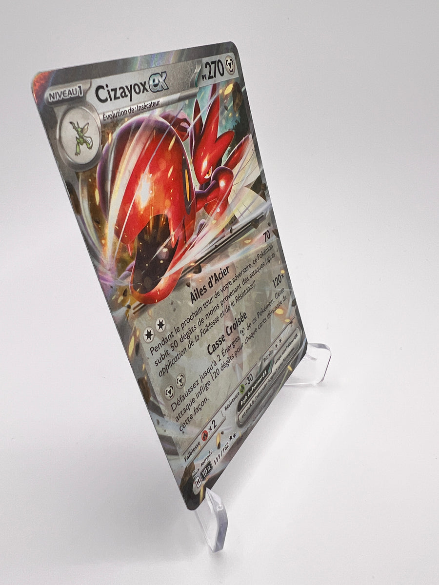 Cizayox ex 111/162 - Forces Temporelles – Forces Temporelles – Carte Pokémon Double Rare