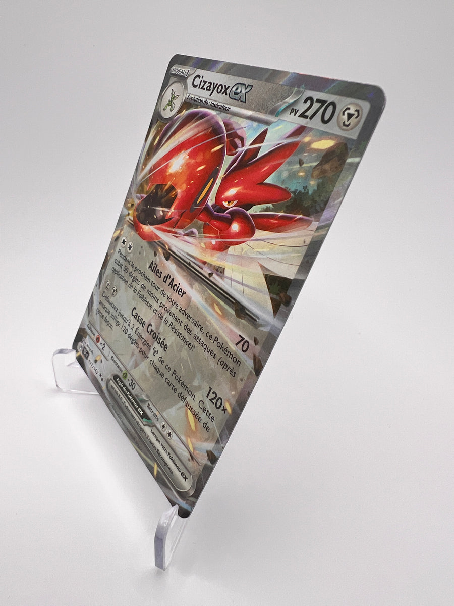 Cizayox ex 111/162 - Forces Temporelles – Forces Temporelles – Carte Pokémon Double Rare