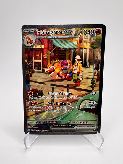 Flamigator ex 258/193 - Évolutions à Paldea – Evolutions A Paldea – Carte Pokémon Double Rare