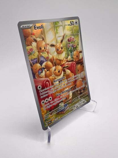 Evoli 188/167 - Mascarade Crépusculaire – Mascarade Crepusculaire – Carte Pokémon Double Rare