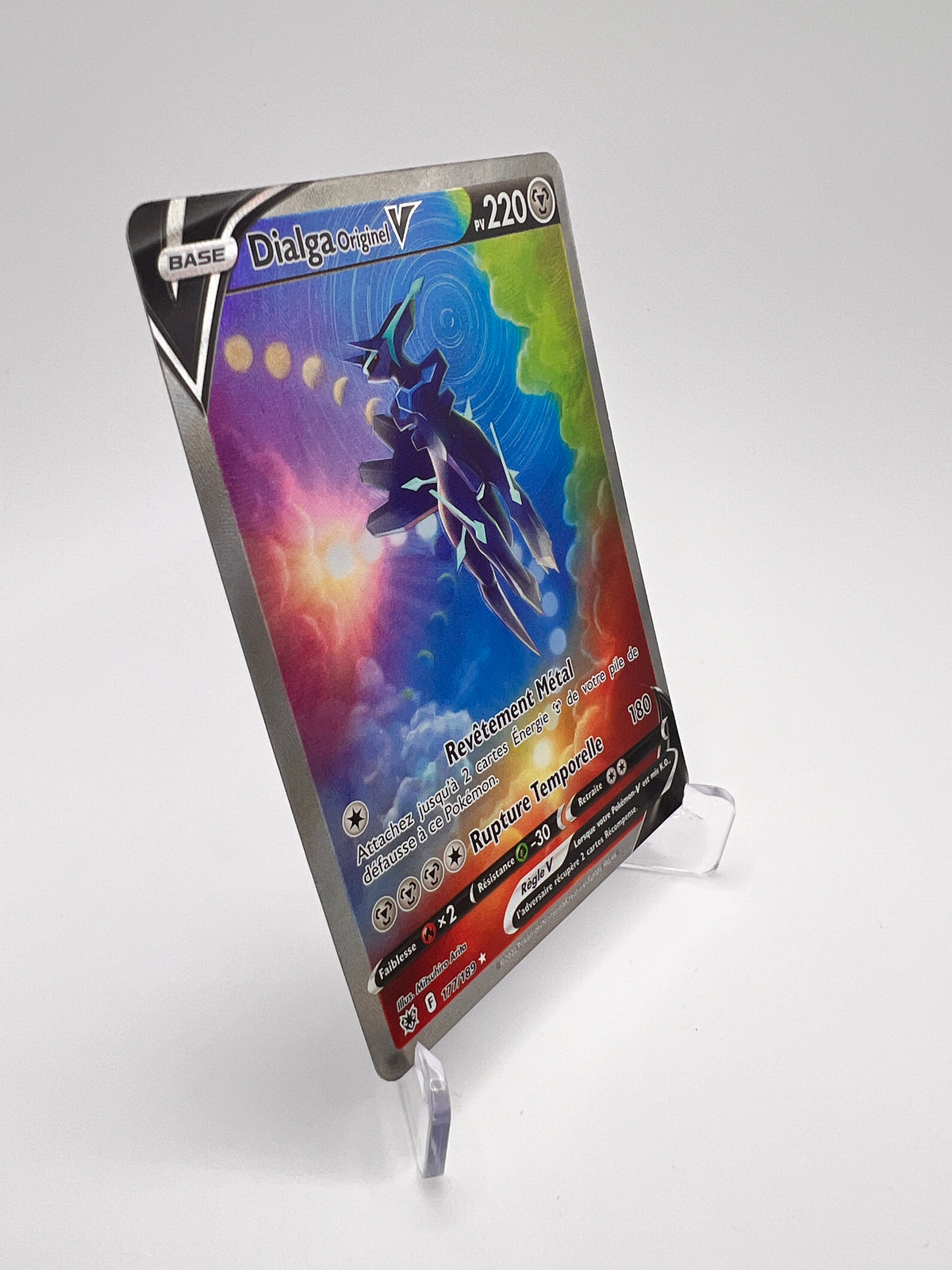 Dialga Originel V 177/189 - Astres Radieux – Astres Radieux – Carte Pokémon Rare