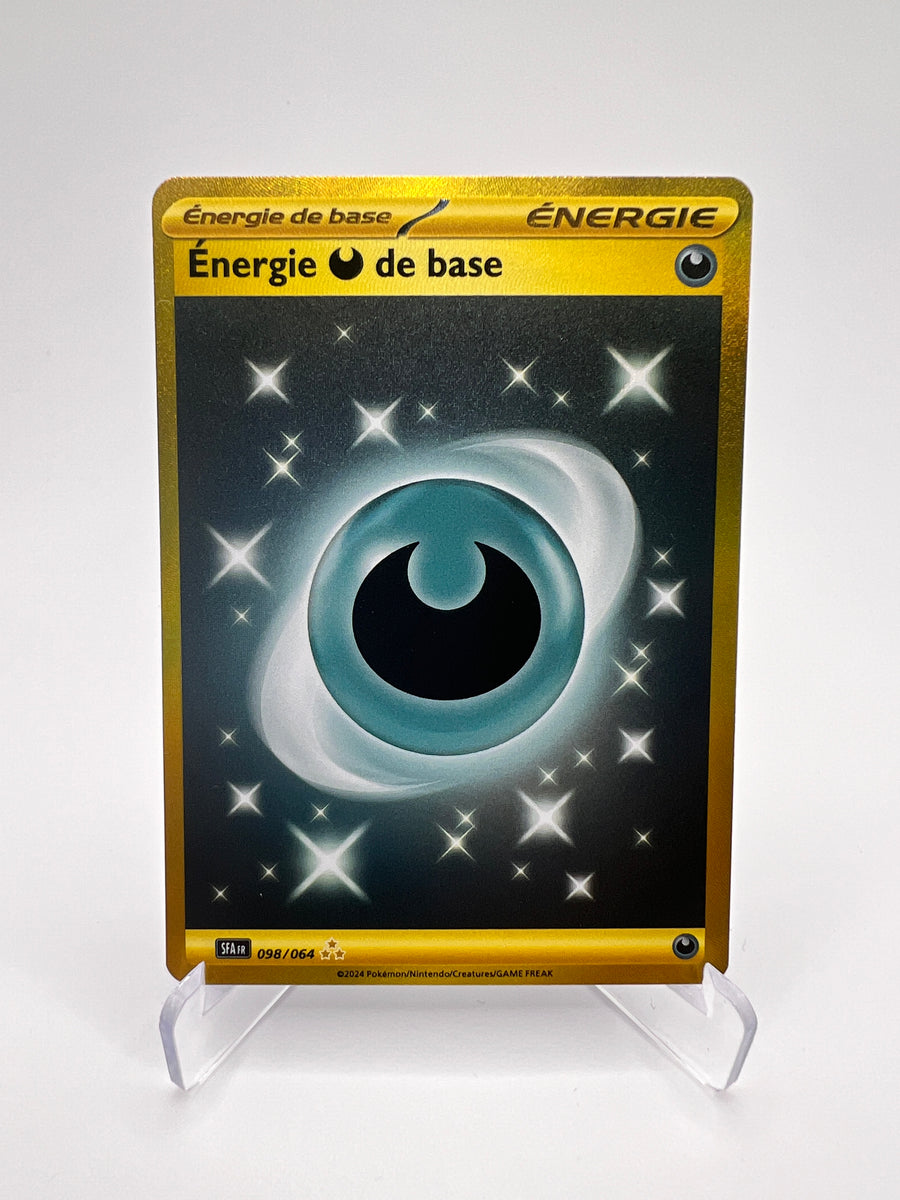 Énergie Obscurité de Base 098/064 - Fable Nebuleuse – Fable Nebuleuse – Carte Pokémon Hyper Rare