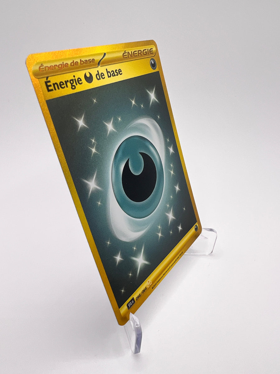 Énergie Obscurité de Base 098/064 - Fable Nebuleuse – Fable Nebuleuse – Carte Pokémon Hyper Rare