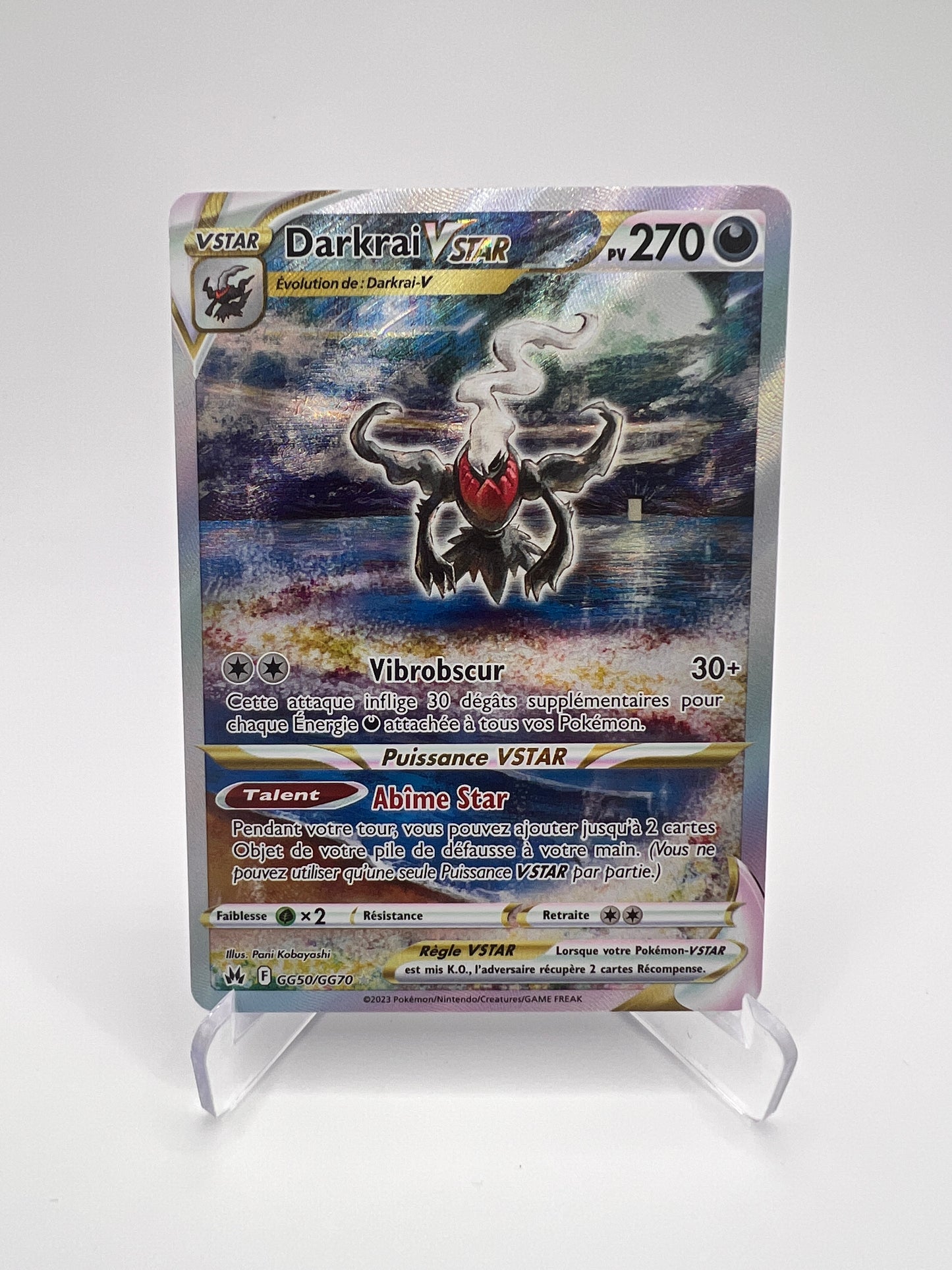 Darkrai Vstar GG50/GG70