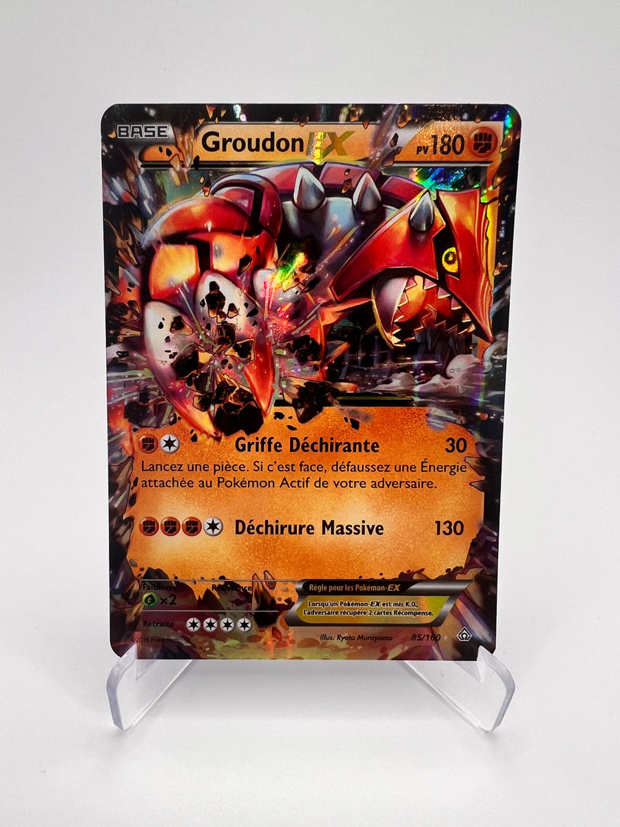 Groudon ex 85/160 - Primo Choc