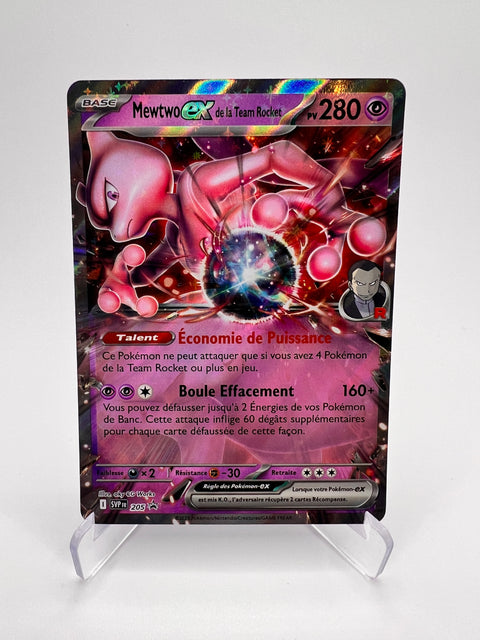 Mewtwo Ex de la Team Rocket 205