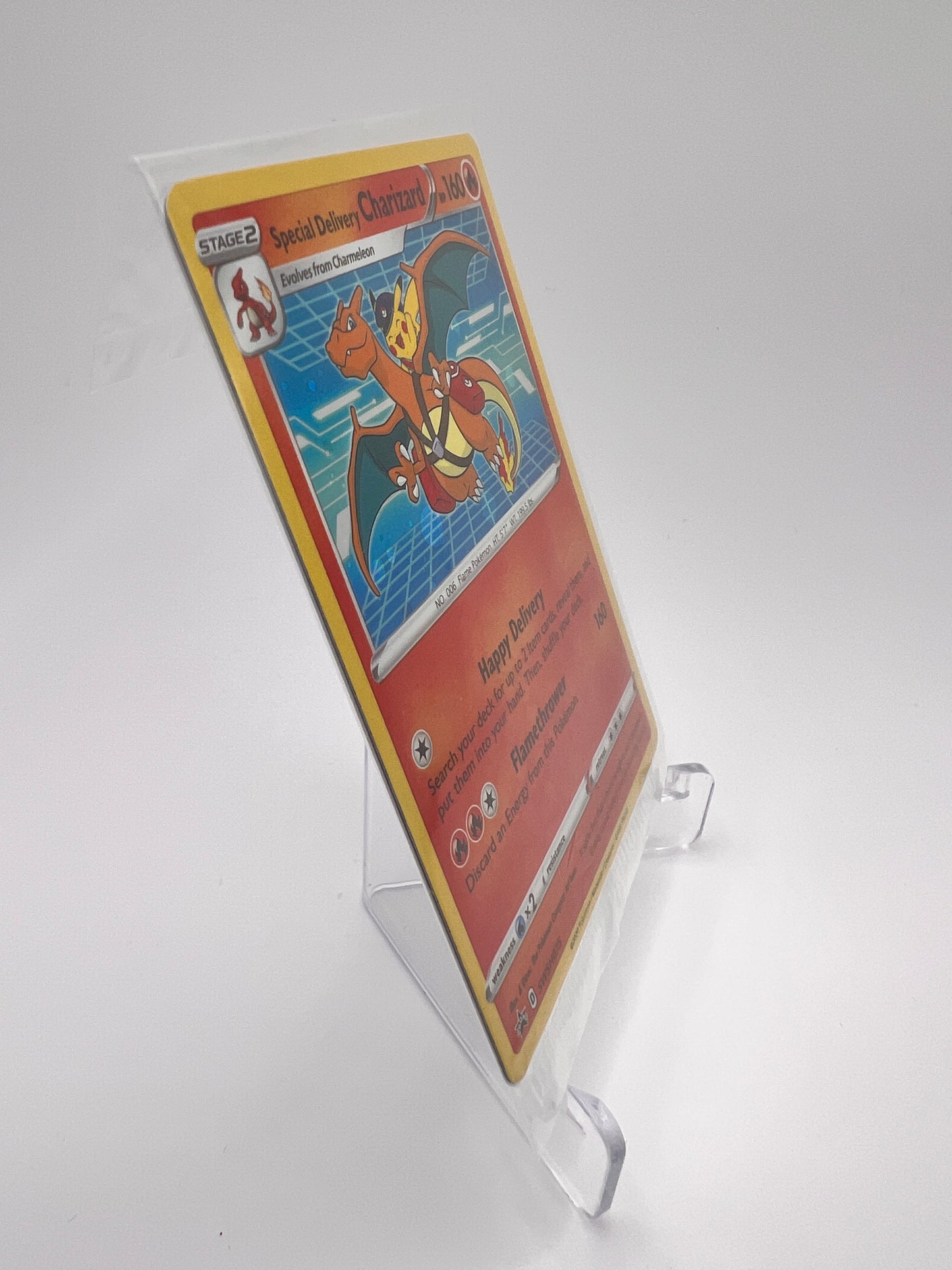 Special Delivery Charizard SWSH075 - Black Star