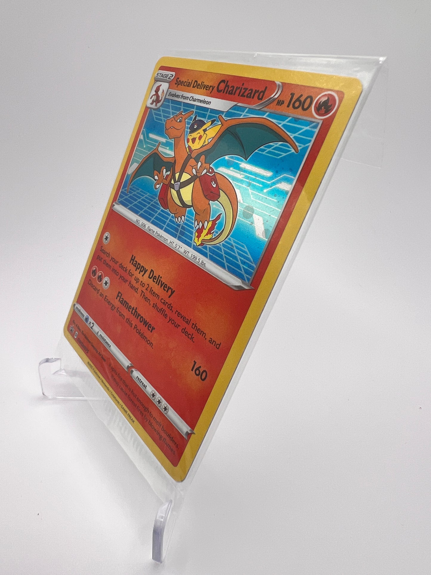 Special Delivery Charizard SWSH075 - Black Star
