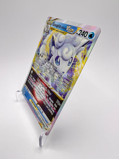 Goupix D'Alola VSTAR 034/195 - Tempete Argentee – Tempete Argentee – Carte Pokémon Holo Rare Vstar
