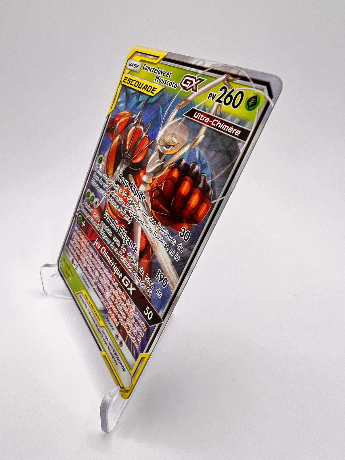 Cancrelove et Mouscoto 1/214 - Tonnerre Perdu – Tonnerre Perdu – Carte Pokémon Ultra Rare