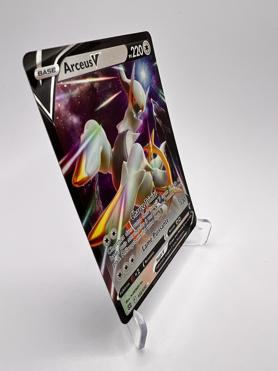 Arceus V 122/172 - Stars Étincelantes – Stars Etincelantes – Carte Pokémon Holo Rare V
