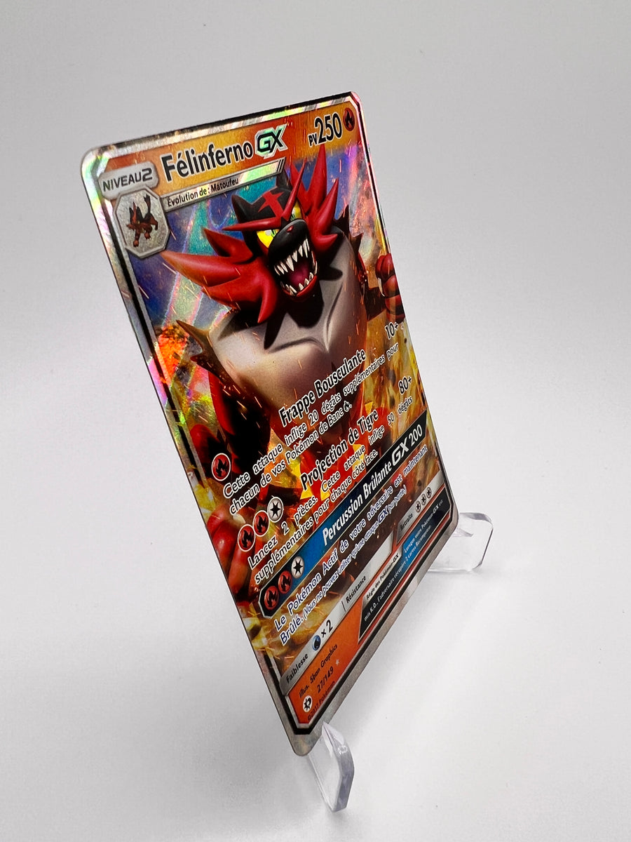 Félinferno GX 27/149 - Soleil Et Lune – Soleil Et Lune – Carte Pokémon Rare