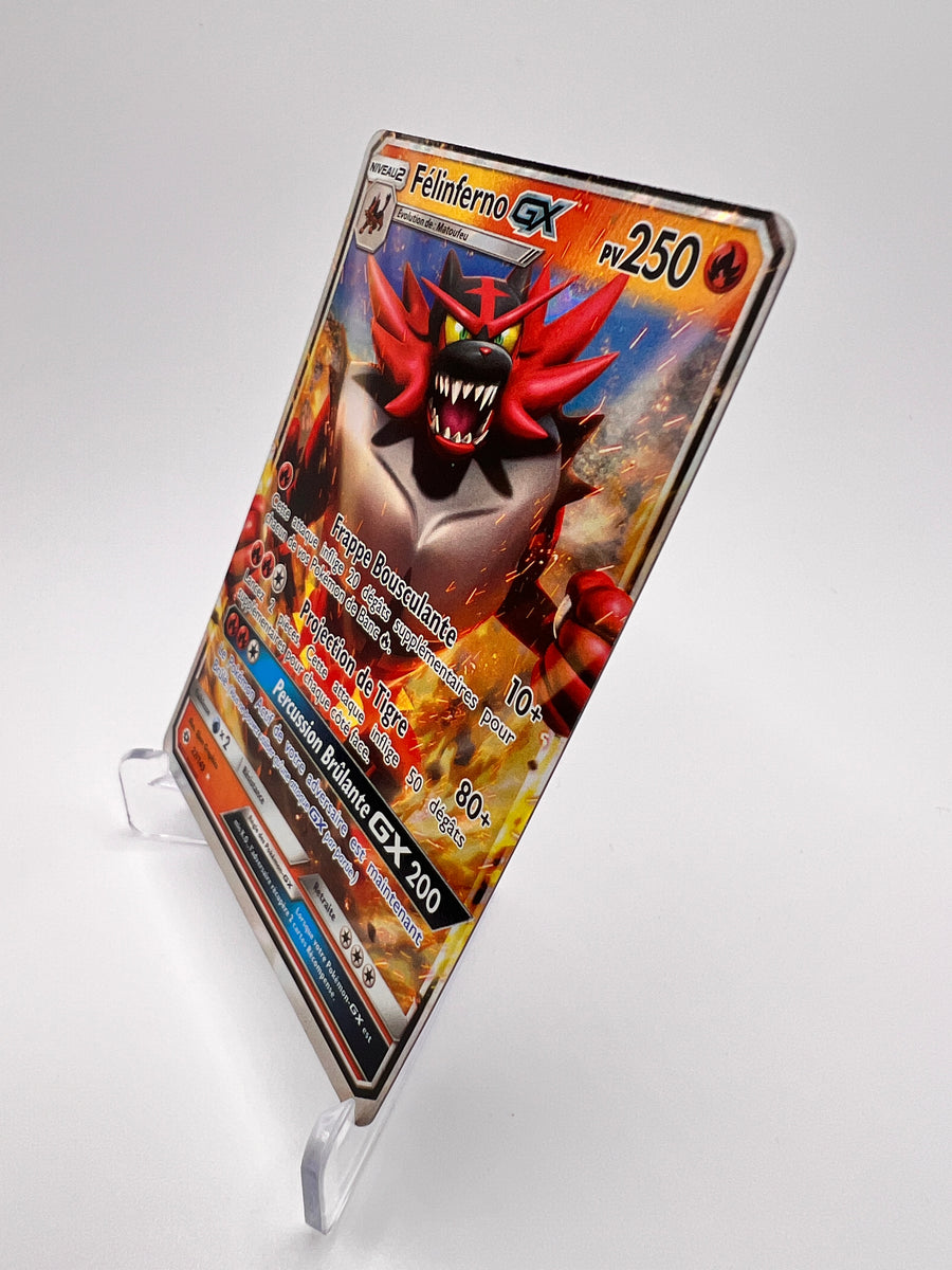 Félinferno GX 27/149 - Soleil Et Lune – Soleil Et Lune – Carte Pokémon Rare