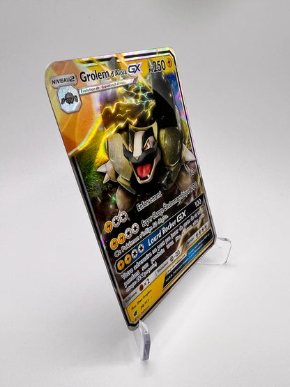 Grolem D'Alola GX 34/111 - Poings Furi – Poings Furi – Carte Pokémon Rare